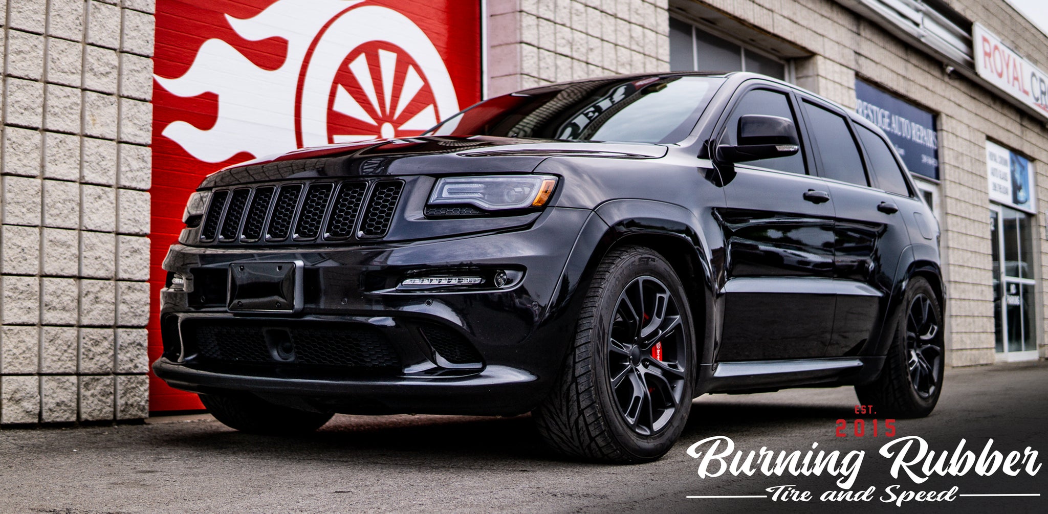 Mean looking JEEP Cherokee SRT